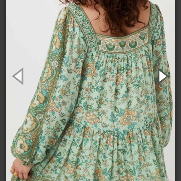 Spell Folk Song Tunic Sage - Picture 6 of 16